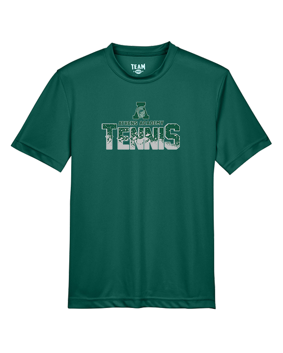 Athens Academy Tennis Splatter - Youth Performance Shirt
