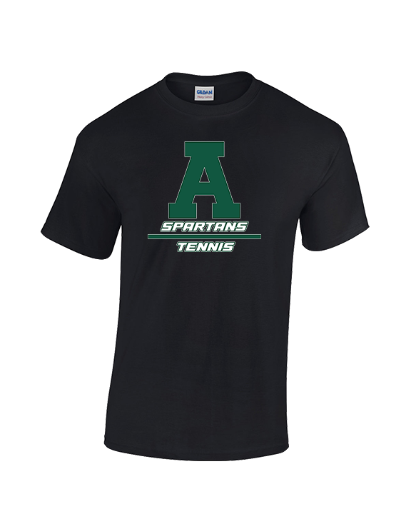 Athens Academy Tennis Split - Cotton T-Shirt