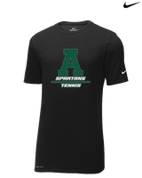Athens Academy Tennis Split - Mens Nike Cotton Poly Tee