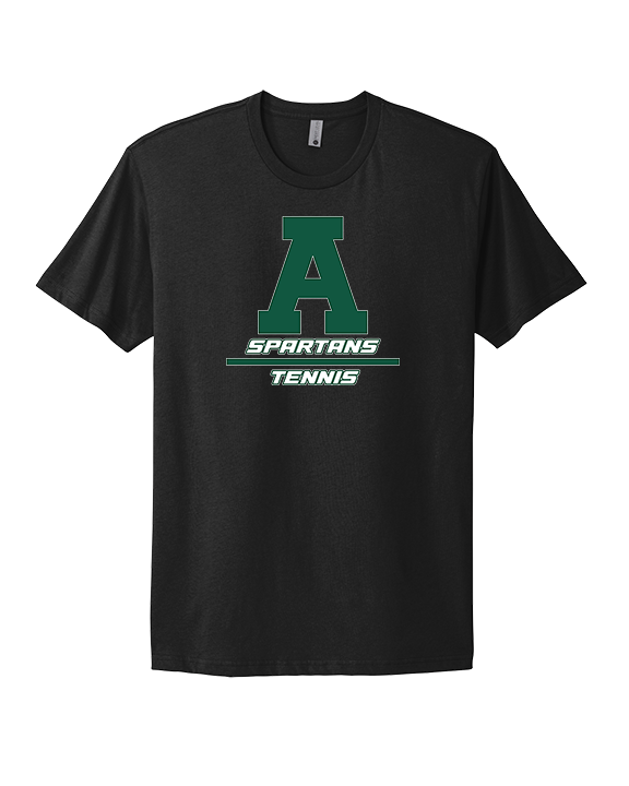 Athens Academy Tennis Split - Mens Select Cotton T-Shirt