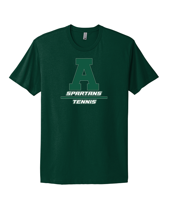 Athens Academy Tennis Split - Mens Select Cotton T-Shirt