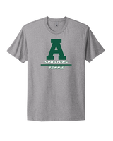 Athens Academy Tennis Split - Mens Select Cotton T-Shirt