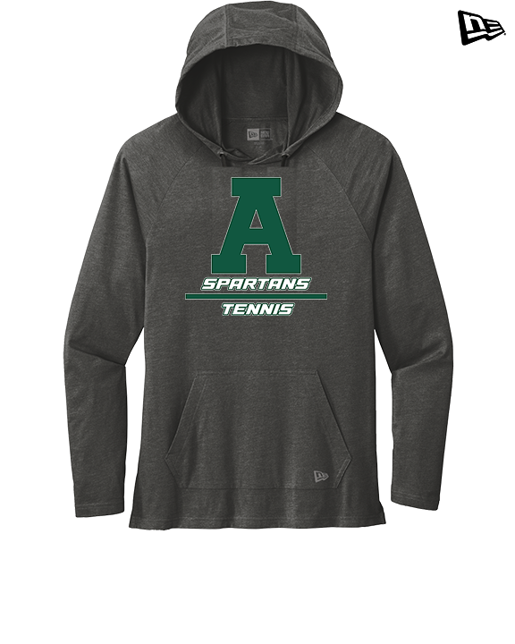 Athens Academy Tennis Split - New Era Tri-Blend Hoodie