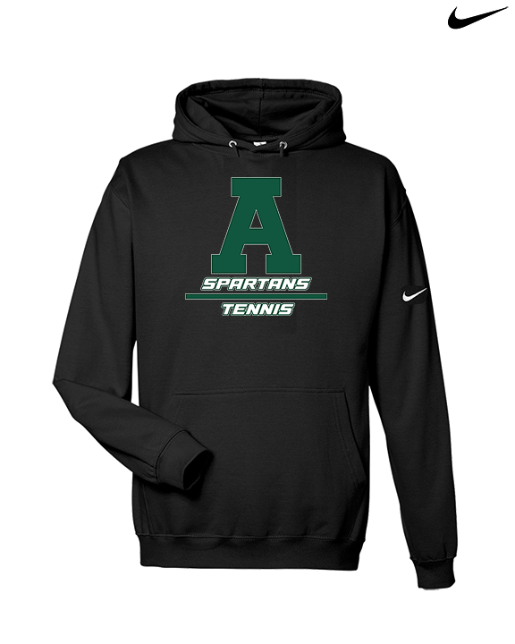 Athens Academy Tennis Split - Nike Club Fleece Hoodie
