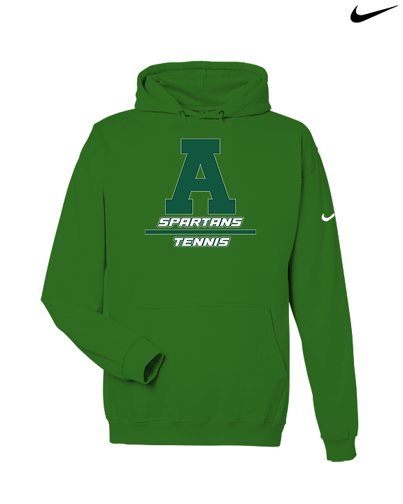 Athens Academy Tennis Split - Nike Club Fleece Hoodie