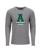 Athens Academy Tennis Split - Tri-Blend Long Sleeve