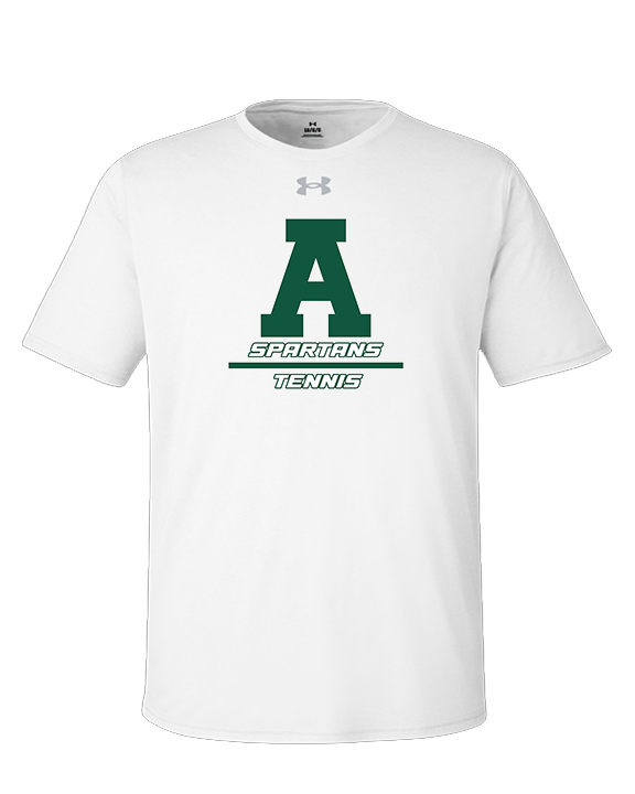 Athens Academy Tennis Split - Under Armour Mens Team Tech T-Shirt