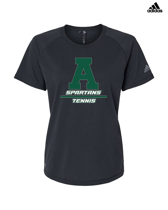 Athens Academy Tennis Split - Womens Adidas Performance Shirt