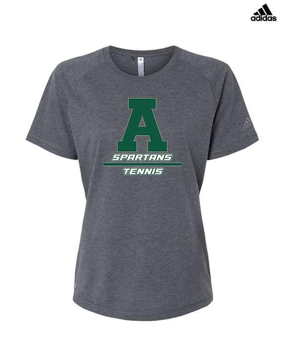 Athens Academy Tennis Split - Womens Adidas Performance Shirt