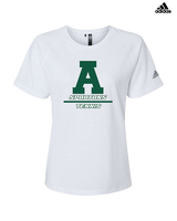 Athens Academy Tennis Split - Womens Adidas Performance Shirt