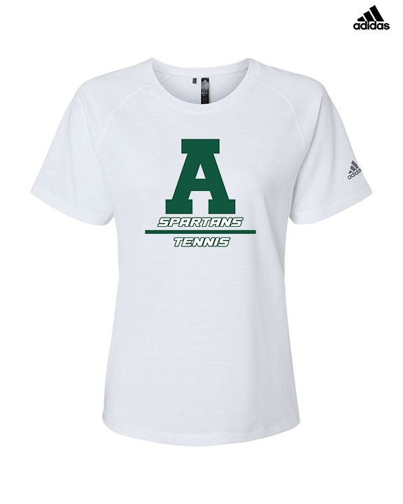 Athens Academy Tennis Split - Womens Adidas Performance Shirt