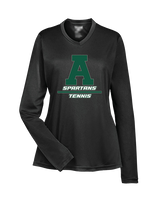 Athens Academy Tennis Split - Womens Performance Longsleeve