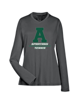 Athens Academy Tennis Split - Womens Performance Longsleeve