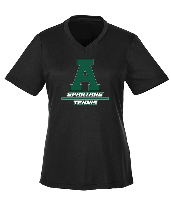 Athens Academy Tennis Split - Womens Performance Shirt