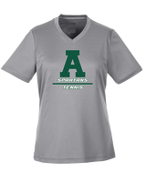 Athens Academy Tennis Split - Womens Performance Shirt
