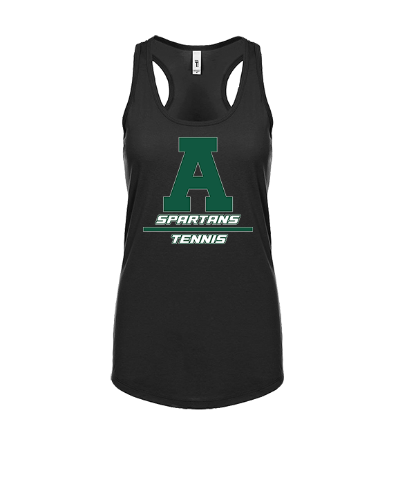 Athens Academy Tennis Split - Womens Tank Top
