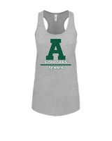 Athens Academy Tennis Split - Womens Tank Top