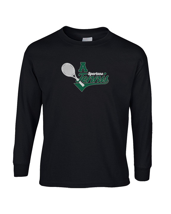 Athens Academy Tennis Swirl - Cotton Longsleeve