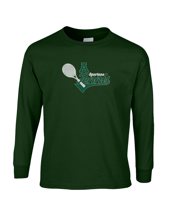 Athens Academy Tennis Swirl - Cotton Longsleeve