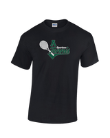 Athens Academy Tennis Swirl - Cotton T-Shirt