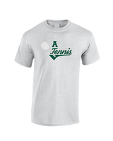 Athens Academy Tennis Swirl - Cotton T-Shirt