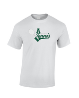 Athens Academy Tennis Swirl - Cotton T-Shirt