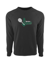 Athens Academy Tennis Swirl - Crewneck Sweatshirt
