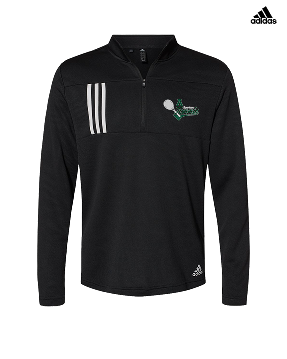 Athens Academy Tennis Swirl - Mens Adidas Quarter Zip