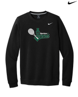 Athens Academy Tennis Swirl - Mens Nike Crewneck