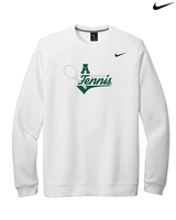 Athens Academy Tennis Swirl - Mens Nike Crewneck