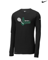 Athens Academy Tennis Swirl - Mens Nike Longsleeve