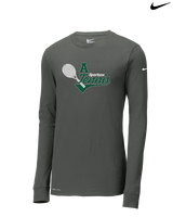 Athens Academy Tennis Swirl - Mens Nike Longsleeve