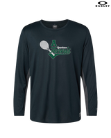 Athens Academy Tennis Swirl - Mens Oakley Longsleeve