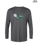 Athens Academy Tennis Swirl - Mens Oakley Longsleeve
