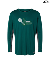 Athens Academy Tennis Swirl - Mens Oakley Longsleeve