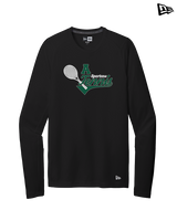 Athens Academy Tennis Swirl - New Era Performance Long Sleeve