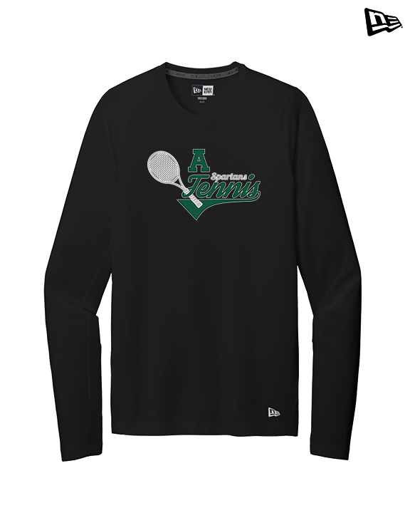 Athens Academy Tennis Swirl - New Era Performance Long Sleeve