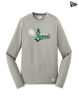Athens Academy Tennis Swirl - New Era Performance Long Sleeve