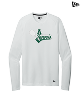 Athens Academy Tennis Swirl - New Era Performance Long Sleeve