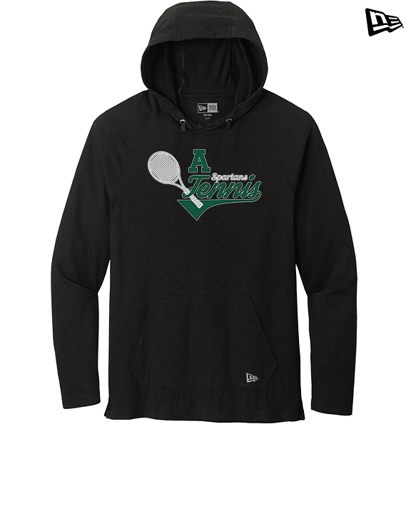 Athens Academy Tennis Swirl - New Era Tri-Blend Hoodie