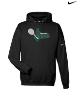 Athens Academy Tennis Swirl - Nike Club Fleece Hoodie