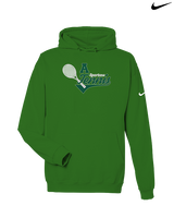 Athens Academy Tennis Swirl - Nike Club Fleece Hoodie