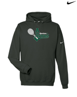 Athens Academy Tennis Swirl - Nike Club Fleece Hoodie