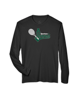 Athens Academy Tennis Swirl - Performance Longsleeve