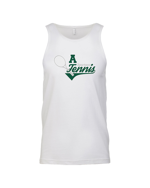 Athens Academy Tennis Swirl - Tank Top