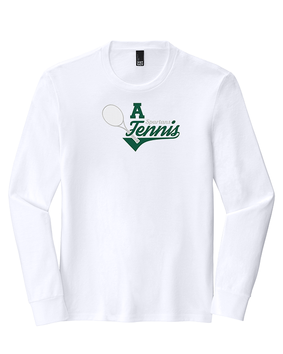 Athens Academy Tennis Swirl - Tri-Blend Long Sleeve