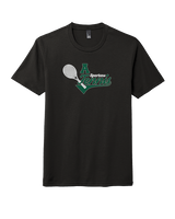 Athens Academy Tennis Swirl - Tri-Blend Shirt