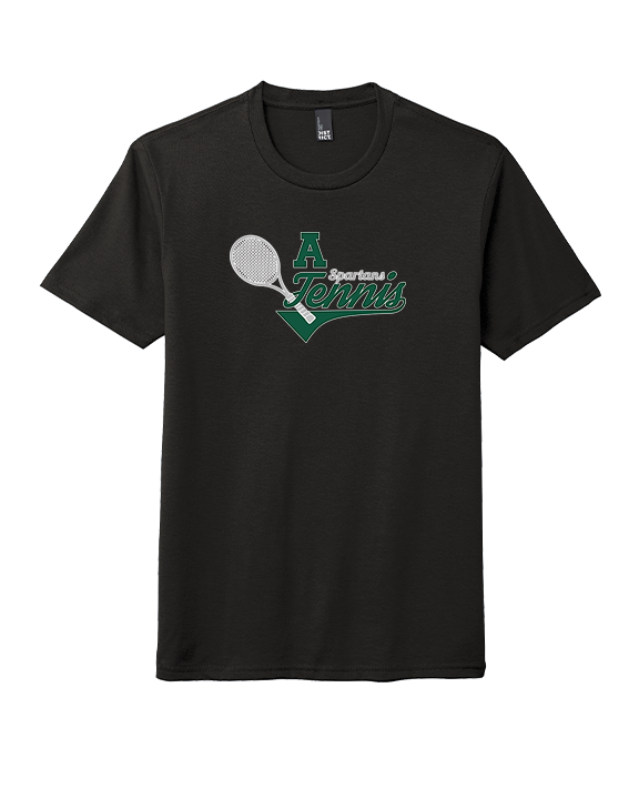 Athens Academy Tennis Swirl - Tri-Blend Shirt