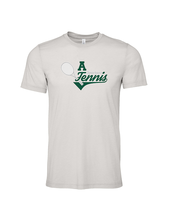 Athens Academy Tennis Swirl - Tri-Blend Shirt