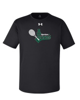 Athens Academy Tennis Swirl - Under Armour Mens Team Tech T-Shirt